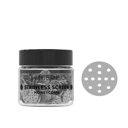 White Rhino - Honey Comb 不鏽鋼濾網 3入
