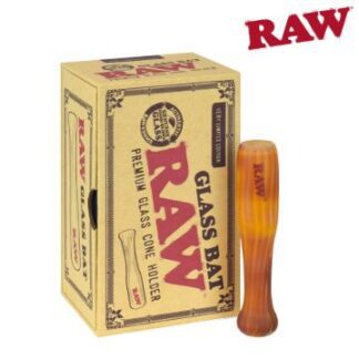Raw - Glass Bat Cone Holder 玻璃球棒 手捲菸濾嘴