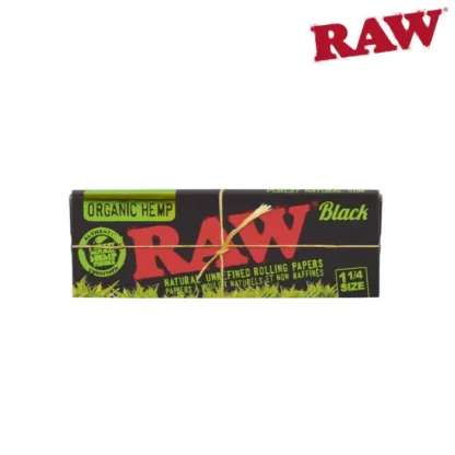 RAW - Black Organic 黑選有機 捲菸紙 78mm