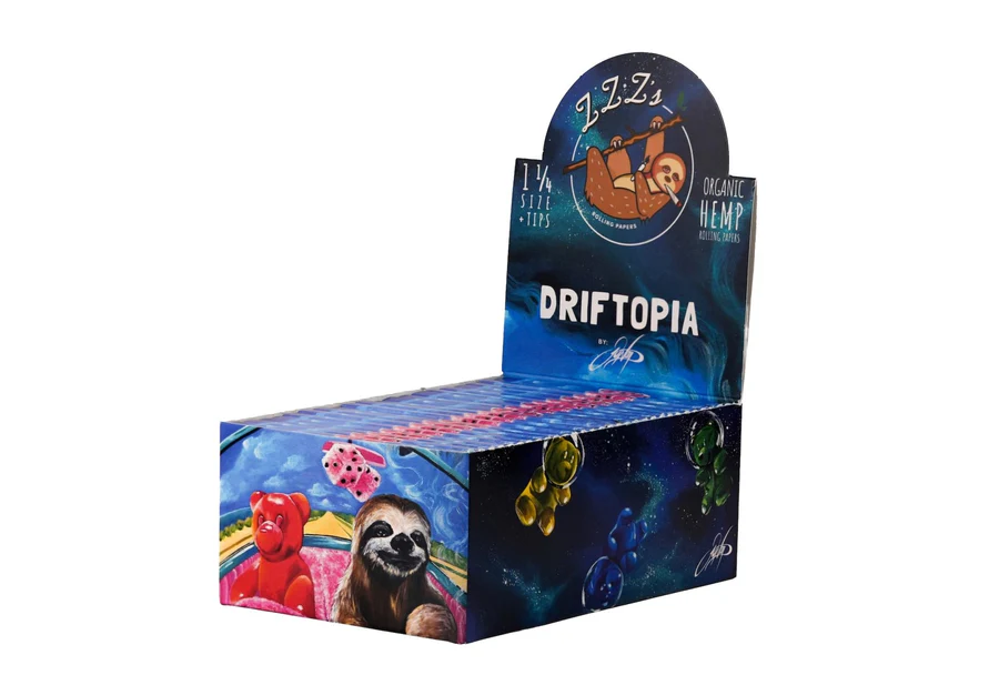 ZZZ's - "Driftopia" 1 1/4 豪華捲菸紙套裝 78mm:圖片 3