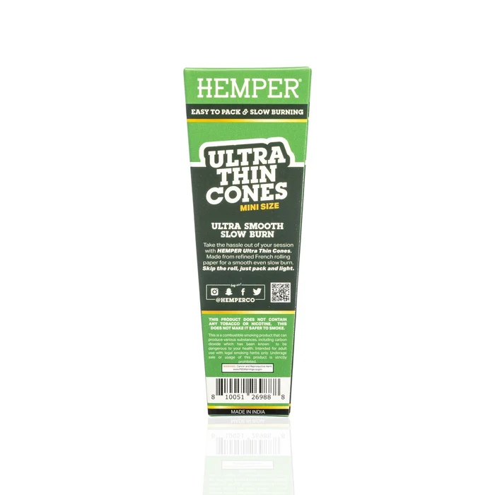 Hemper - Ultra-Thin Mini 經典棕色 預捲菸 10入:圖片 5