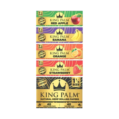 King Palm - 1 1/4 風味捲菸紙 [草莓口味] 78mm：圖片 6