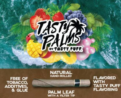 Tasty Palms - Natual Hand Rolled 棕櫚葉 雪茄預捲菸 1入：圖片 2