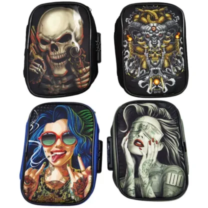 Smokezilla - Canvas Locking Storage Bag 鎖扣收納包：圖片 2