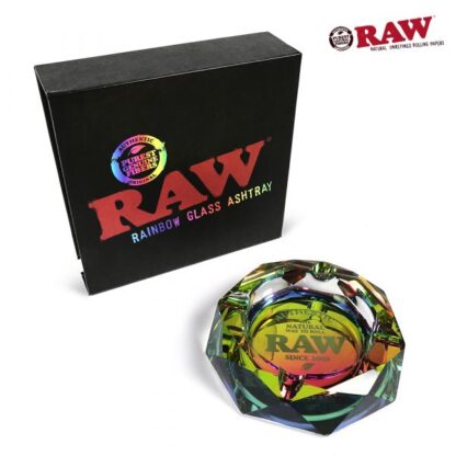 RAW - Rainbow Glass 水晶玻璃煙灰缸：圖片 2