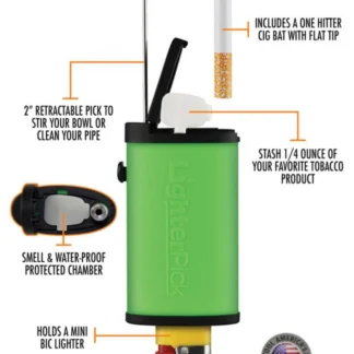 LighterPick - All-in-One Dugout 旅行菸斗