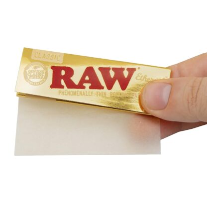 RAW - Classic Ethereal 金選 捲菸紙 78mm：圖片 3