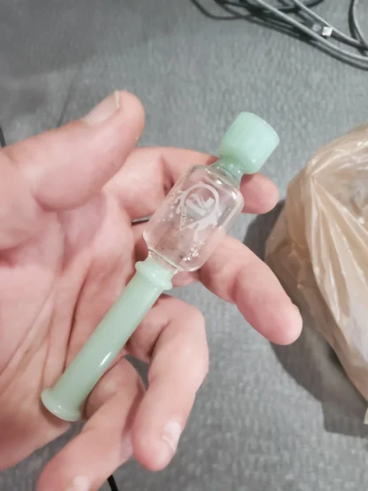 Pulsar - Ash Catcher Chillum 玻璃菸斗：圖片 4