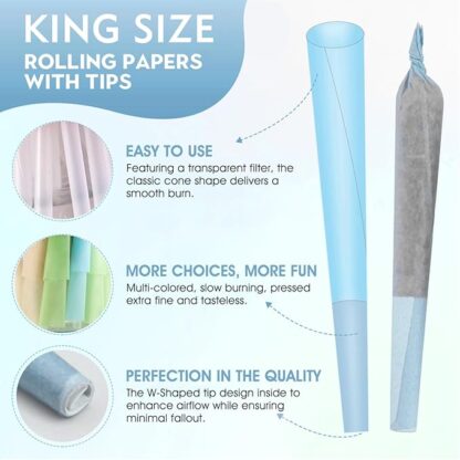 FlynHigh - King Size 彩色 預捲煙 [110mm] 50入：圖片 7