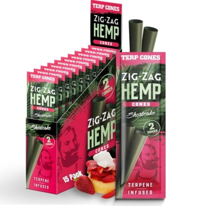 Zig Zag - Hemp cones 麻纖維 雪茄預捲菸 [ 萜烯+] 2入：圖片 8