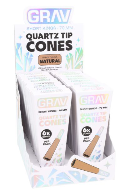 Grav Labs - Short Kings 石英濾嘴 預捲菸 [70mm] 6入：圖片 3