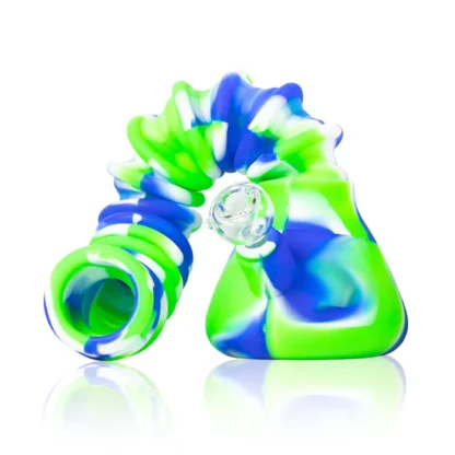 SiliPli™ - 折疊 矽膠水菸斗 25cm：圖片 6