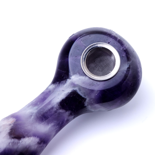 ASTRAL PROJECT - Amethyst 紫水晶 寶石菸斗:圖片 3