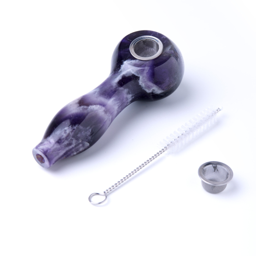 ASTRAL PROJECT - Amethyst 紫水晶 寶石菸斗:圖片 2