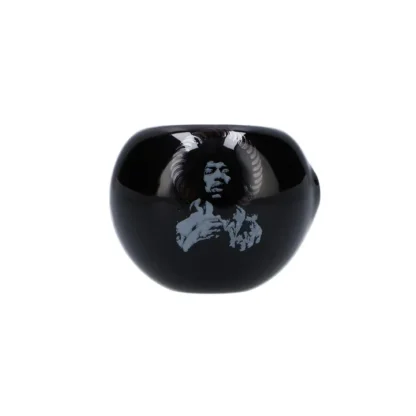 Famous Brandz - NYC 4" Spoon Pipe 搖滾傳奇  玻璃菸斗：圖片 4