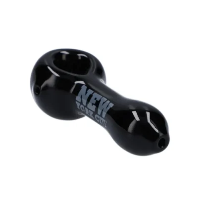 Famous Brandz - NYC 4" Spoon Pipe 搖滾傳奇  玻璃菸斗：圖片 2