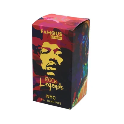 Famous Brandz - NYC 4" Spoon Pipe 搖滾傳奇  玻璃菸斗：圖片 6