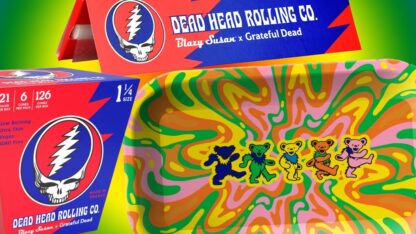 Blazy Susan x Grateful Dead 聯名- 1 1/4 Size 預捲菸 6入：圖片 5