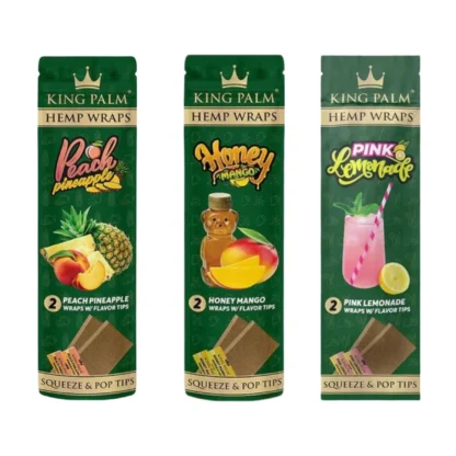 King Palm - Hemp Wraps 風味 原葉雪茄紙 2入：圖片 8