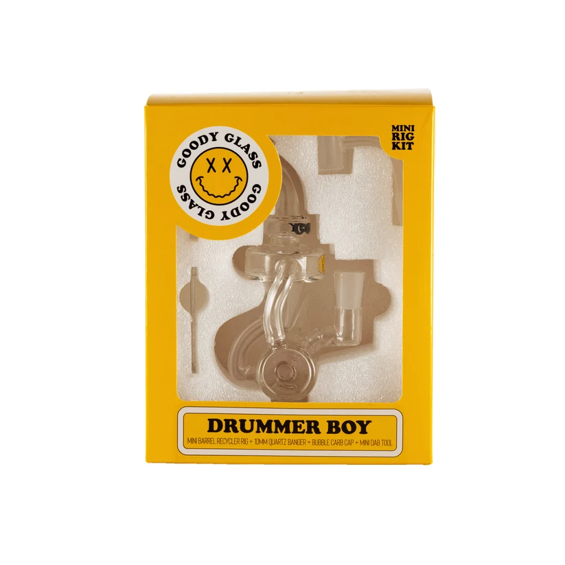 Goody Glass - Drummer Boy Mini Dab Rig 迷你兩用起泡器 4件套裝:圖片 6