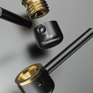 VESSEL - Pipe Gunmetal 雙螺旋精密 金屬菸斗