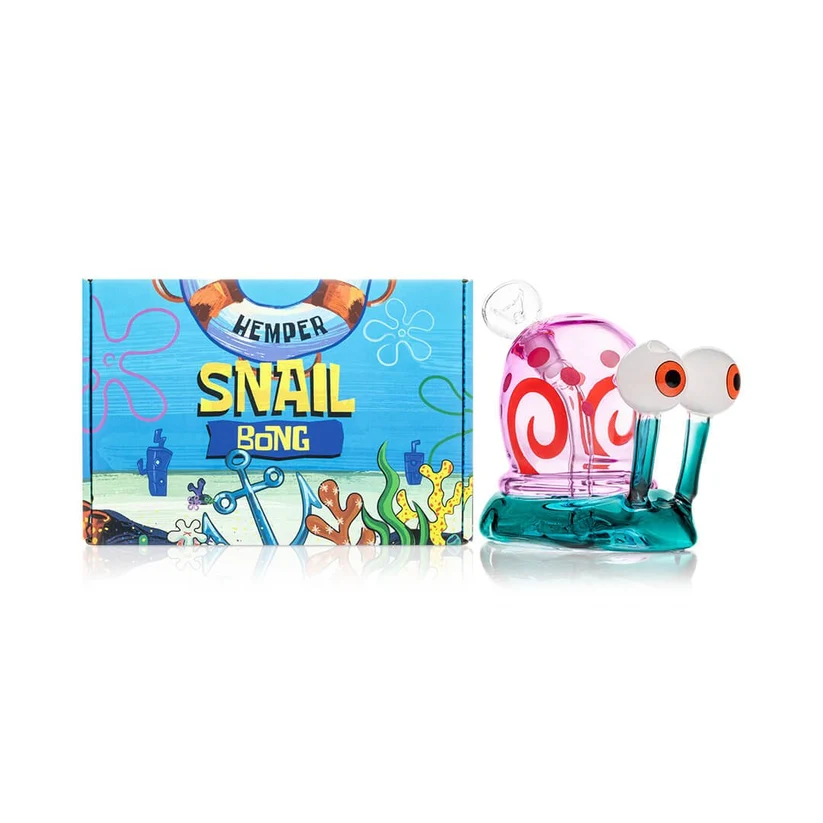 Hemper - Snail Bong 海綿寶寶×小蝸 過水器 12.5cm