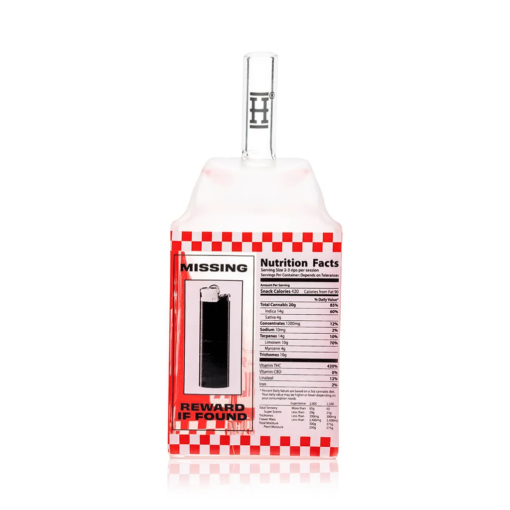 Hemper - Weedies Milk Carton 牛奶紙盒 過水器 14.5cm:圖片 6
