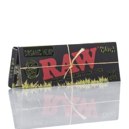 RAW - Black Organic 黑選有機 捲菸紙 78mm：圖片 2