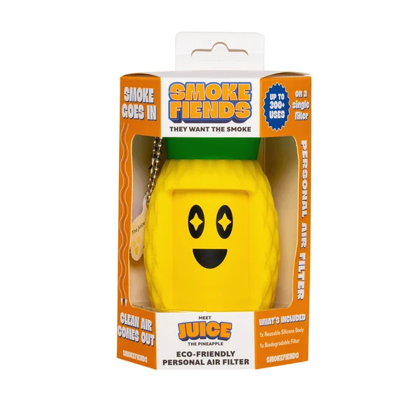Smoke Fiends – Juice the Pineapple 熱帶鳳梨 隨身煙霧過濾器:圖片 3