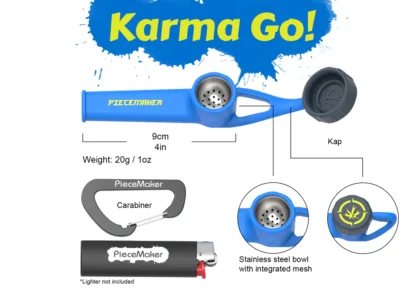PIECEMAKER - Karma Go 隨身型 矽膠菸斗：圖片 3