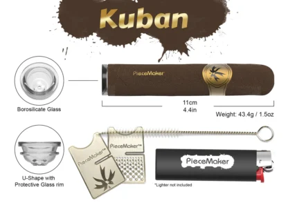 PIECEMAKER - Kuban 雪茄型 菸斗：圖片 7