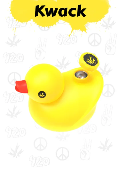PIECEMAKER - Kwack 黃色小鴨 水菸斗：圖片 4