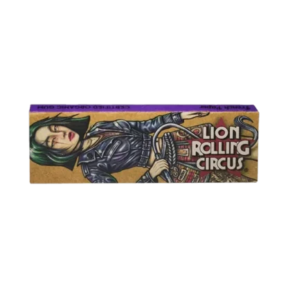 Lion Rolling Circus - 未漂白捲菸紙+濾嘴[ King Size]110mm：圖片 8