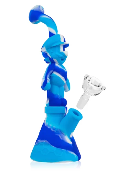 SiliPli™ - Mario 矽膠水菸斗 28cm：圖片 3