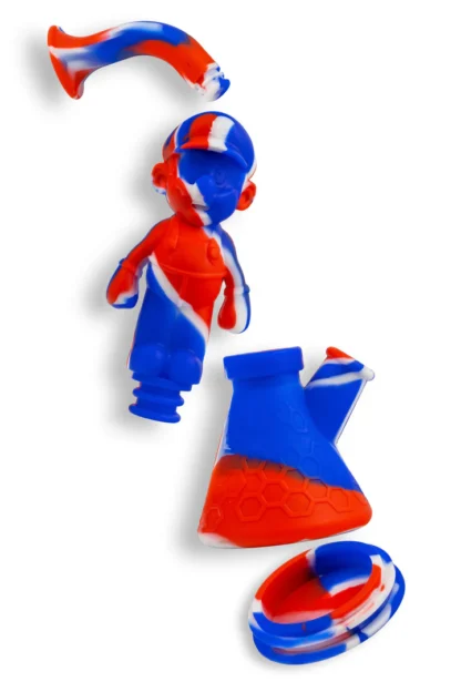 SiliPli™ - Mario 矽膠水菸斗 28cm：圖片 5