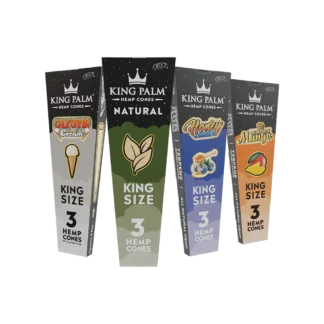 king palm - 口味麻纖 預捲菸【萜烯添加】King size 3入