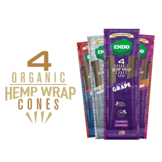 Endo - Organic Hemp 雪茄預捲菸 4入