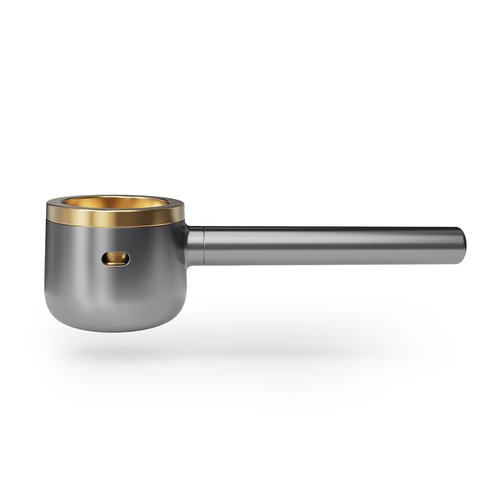 VESSEL - Pipe Gunmetal 雙螺旋精密 金屬菸斗:圖片 4