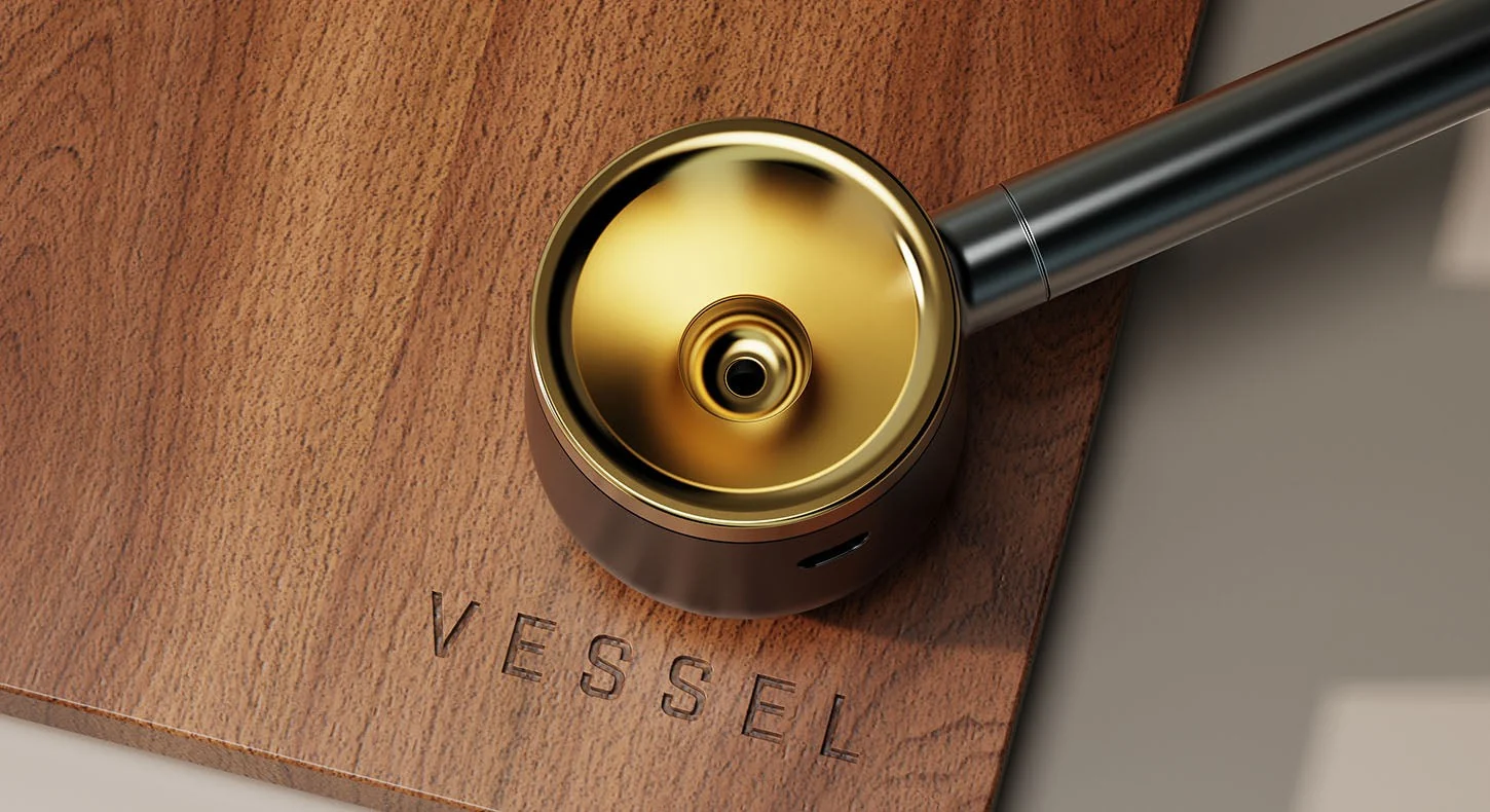 VESSEL - Pipe Gunmetal 雙螺旋精密 金屬菸斗:圖片 8