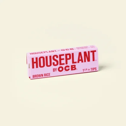 OCB x Houseplant - Brown Rice 糙米 捲菸紙+濾嘴紙[套裝] 78mm