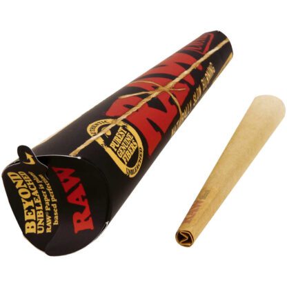 RAW - Black Classic Cone 1 1/4 預捲菸 6入：圖片 3