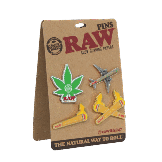 Raw - Classic Badge Pin Set 徽章別針套裝 4入