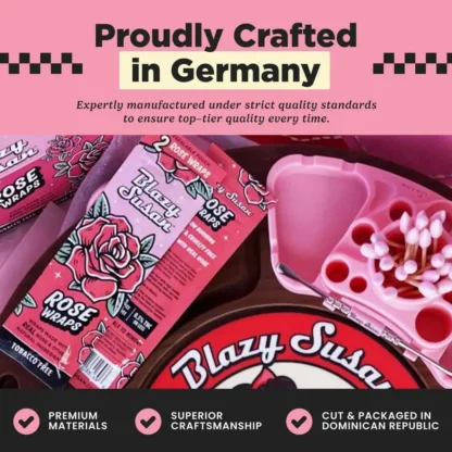 Blazy Susan - Rose Wraps 玫瑰調味 麻纖雪茄紙 2入：圖片 7