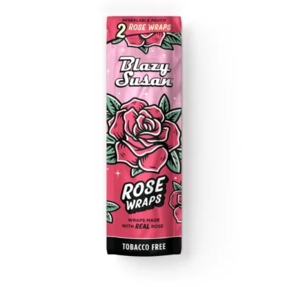 Blazy Susan - Rose Wraps 玫瑰調味 麻纖雪茄紙 2入