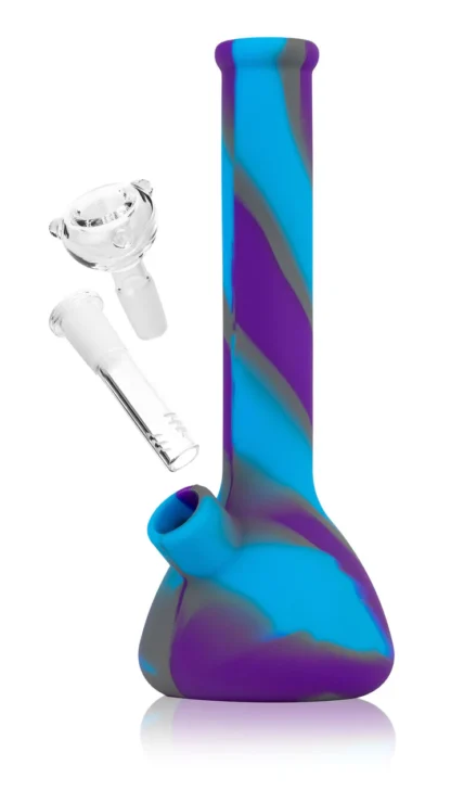 SiliPli™ - 燒杯 矽膠水菸斗 22cm：圖片 3
