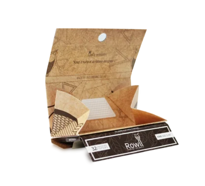 Rowll - Rolling Unbleached King Size 捲菸紙套裝 110mm：圖片 2