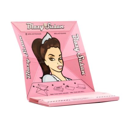 BLAZY SUSAN - 粉紅KING SIZE 豪華捲菸套裝 110mm：圖片 3