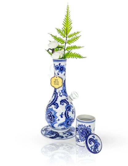 MY BUD VASE - 喜悅青花瓷 花瓶水菸斗：圖片 3