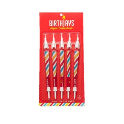 BIRTHJAYS 生日蠟燭 預捲菸 5入