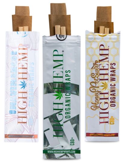 High Hemp - Blunt Wraps 有機麻纖雪茄紙 2入：圖片 5